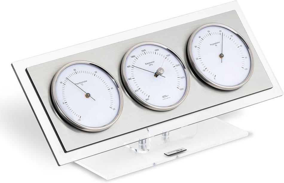 IncantesimoDesign Luxusní stolní barometr I362M IncantensimoDesign 33cm