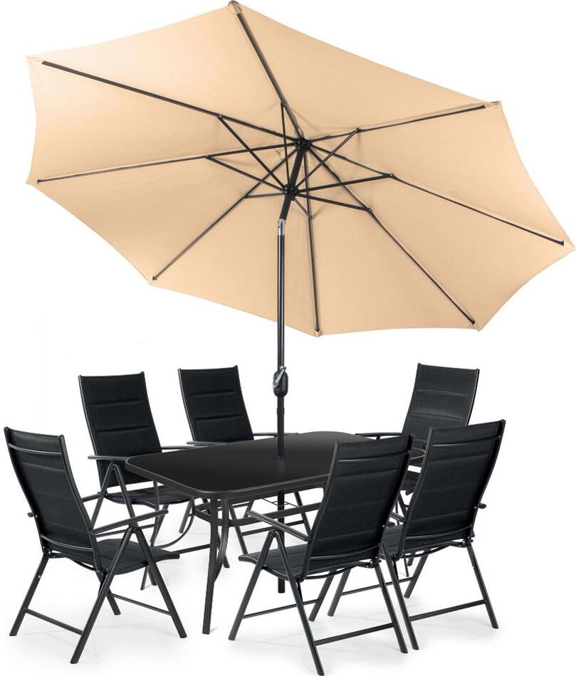 Zahradní nábytek Fieldmann MELISA LIGHT+ Slunečník Fieldmann FDZN 5006
