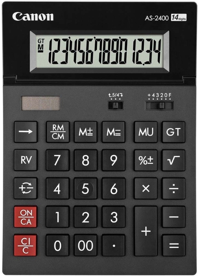 Kalkulačka Canon AS-2400 - černá