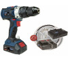 Scheppach CSD40-20Li, aku 20V vrtac roubovk + 2x baterie 2 Ah + nabjeka + kufr