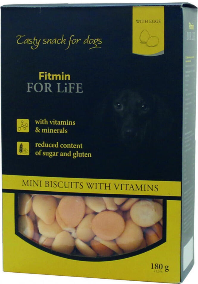 Piškoty pro psy FITMIN For Life, 180g