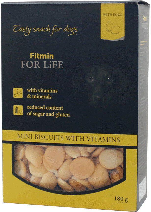 Piškoty pro psy FITMIN For Life Mini, 180g