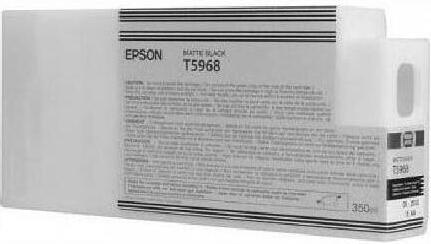 Inkoustová náplň Epson T596800, 350ml originální - černá