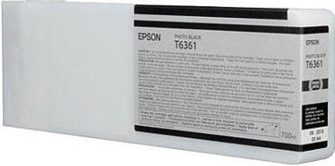 Inkoustová náplň Epson T636100, 700ml originální - černá