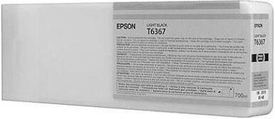 Inkoustová náplň Epson T636700, 700ml originální - černá