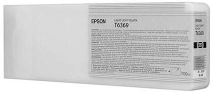 Inkoustová náplň Epson T636900, 700ml originální - černá
