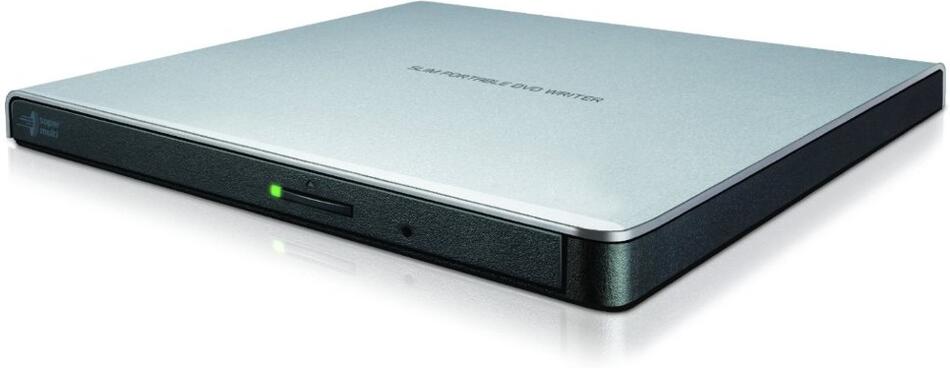 Hitachi-LG GP57ES40 / DVD-RW / externí / M-Disc / USB / stříbrná