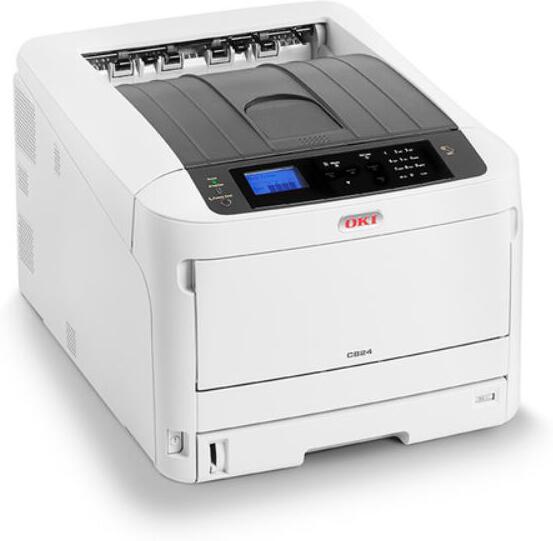 Tiskárna OKI C824dn A4/A3 - 26/14ppm, ProQ2400, USB, duplex, LAN (47228002)