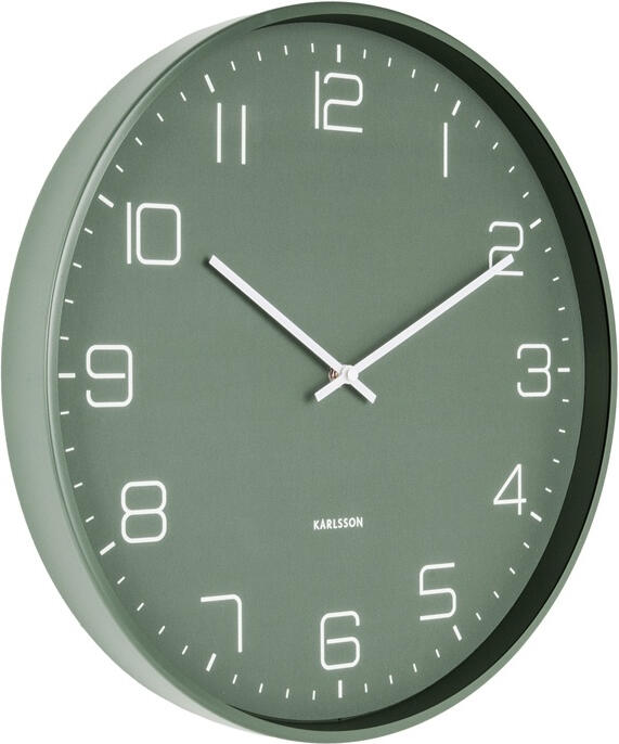Designové nástěnné hodiny 5751GR Karlsson 40cm