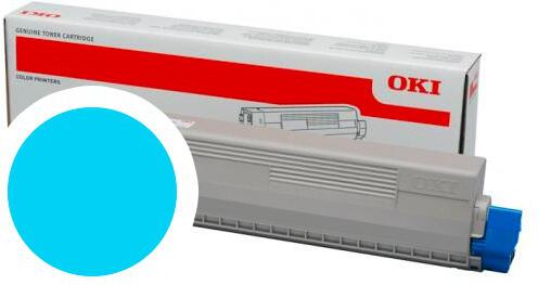 OKI cyan toner do C824/C834/C844 (5 000 stran) (47095703)