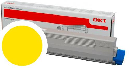 OKI žlutý toner do C824/C834/C844 (5 000 stran) (47095701)
