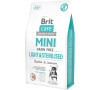 Granule pro psy Brit Care Mini Light & Sterilised, 2 kg