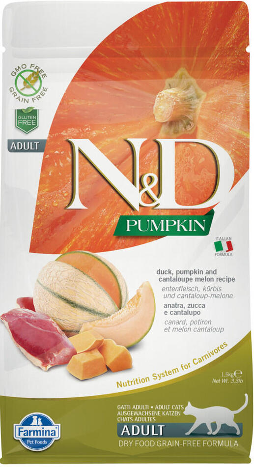 N&D Pumpkin CAT Duck & Cantaloupe melon 5kg