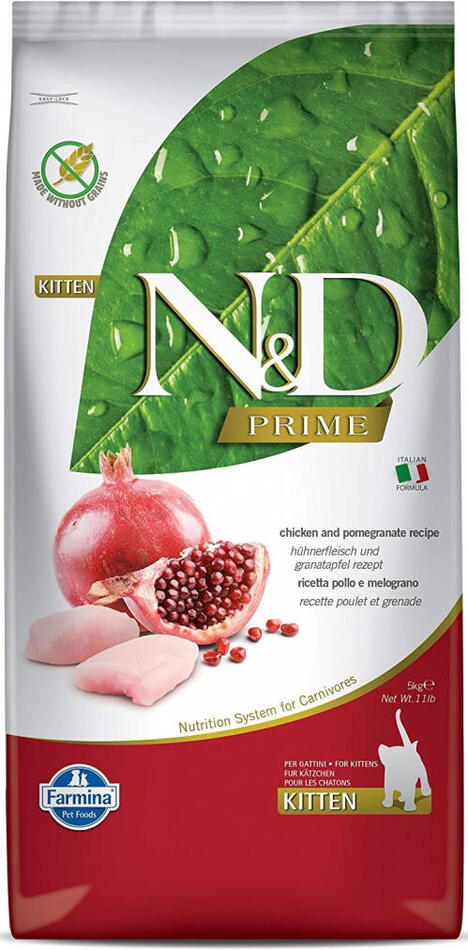 N&D PRIME CAT KITTEN Chicken & Pomegranate 5kg