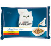 Gourmet Perle cat kaps.- Multipack maso v omáčce 4 x 85 g