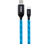 USB kabel Yenkee YCU 231 BE LED Micro