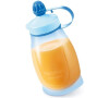 Pružná láhev Tescoma PAPU PAPI 200 ml, se lžičkou, modrá