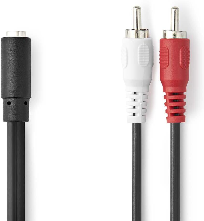 Stereo Audio Kabel NEDIS CAGB22255BK02