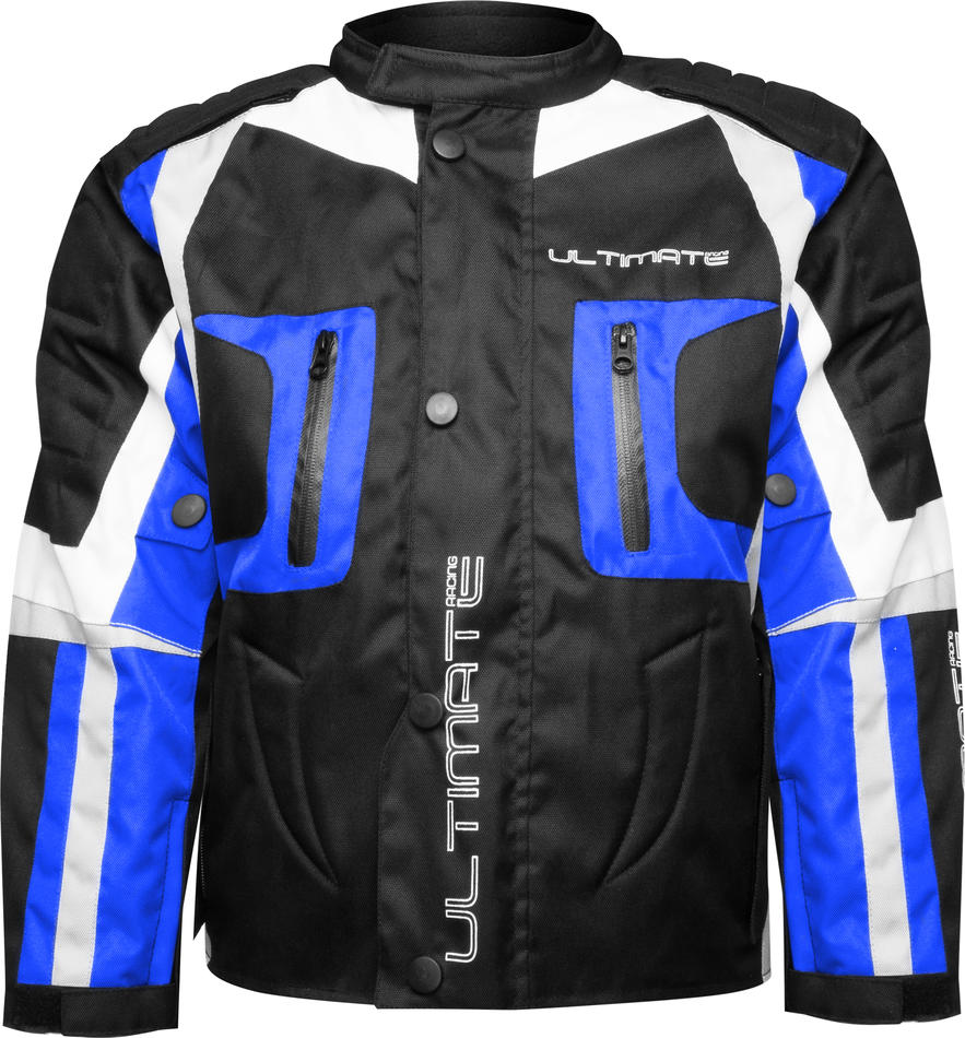 Dětská bunda Ultimate Racing modrá, velikost 12