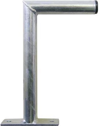 Anténní držák 25cm na zeď, trubka 28/2mm, výška 12cm žár. TIPA