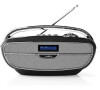 Rádio NEDIS RDDB5300BK