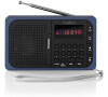 Rádio NEDIS RDFM2100BU BLACK/BLUE