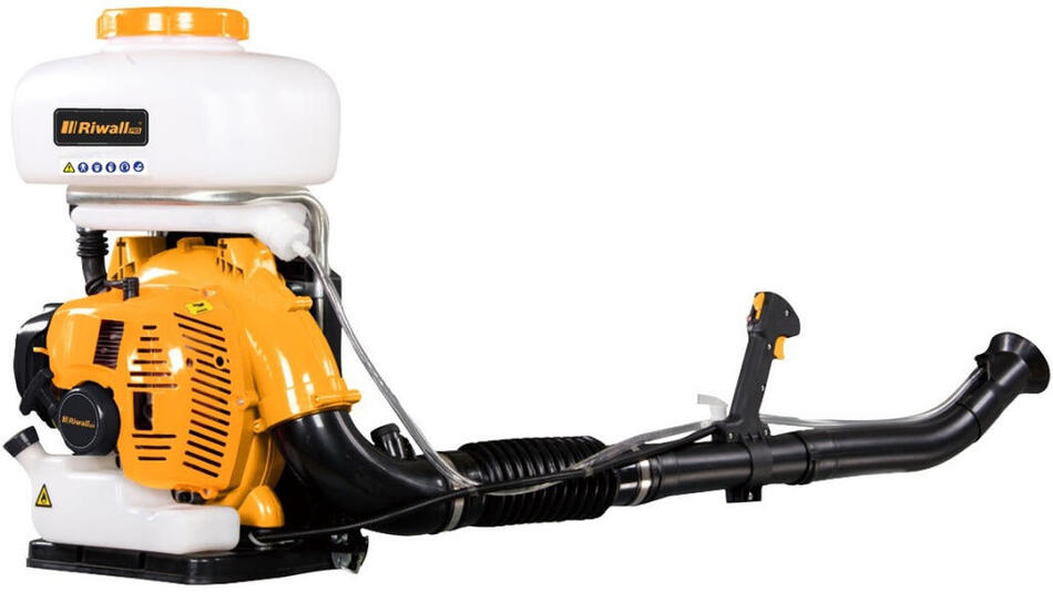 Riwall PRO RPSD 52, benzínový rosič zádový 14 l