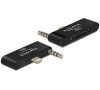 Delock Audio Adaptér 8 pin samec + stereo jack > 30 pin samice pro IPhone 5, IPod Touch 5 (65493)