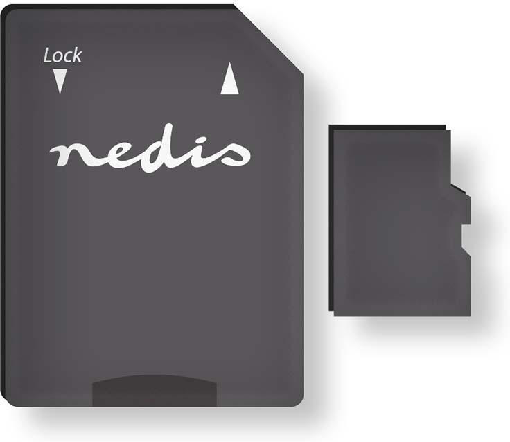 Paměťová Karta microSD NEDIS MMSD64100BK