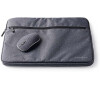 Nedis NBSM15100BK - Pouzdro na notebook / 15–16" / Myš 1 600 dpi / Polyester 210D / Černá