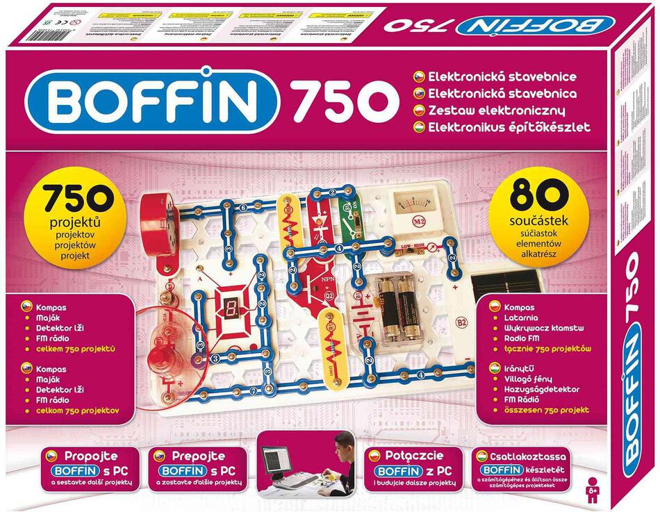 Elektronická stavebnice BOFFIN I 750