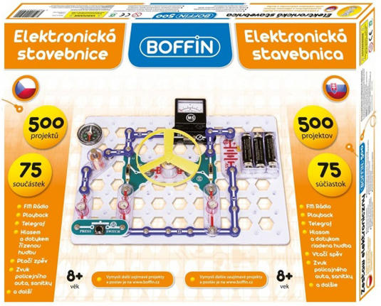 Elektronická stavebnice Boffin I 500