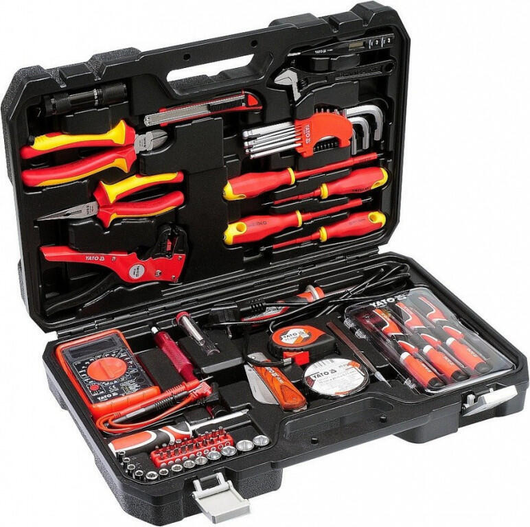 Sada elektro nářadí 1/4", 68 ks - YT-39009 Yato