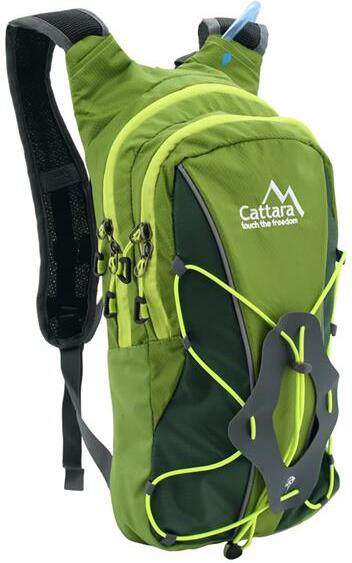 Batoh Cattara 10 l + 2 l pitný vak Green