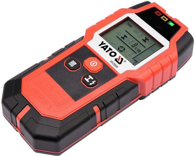 Detektor kovů a elektrických vedení YATO YT-73131