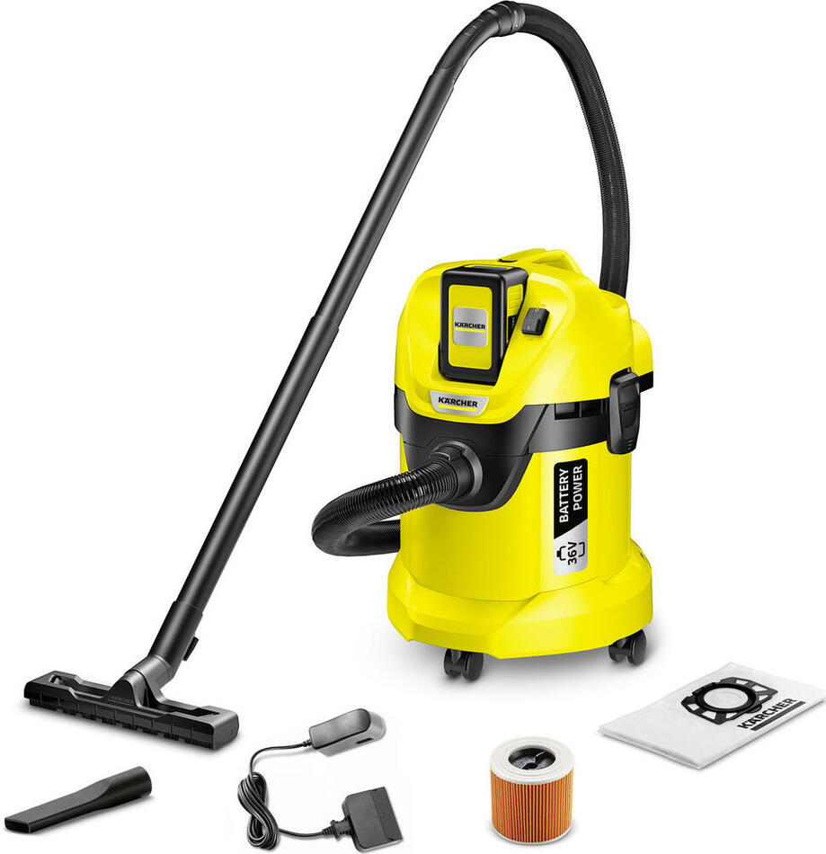 Vysavač AKU KÄRCHER WD 3 BATTERY SET 1.629-911.0 podlahový