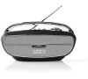 Rádio NEDIS RDFM5310BK BLACK/SILVER
