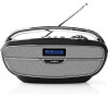 Rádio NEDIS RDDB5310BK