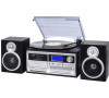 Trevi TT 1070 E/BK Gramofon+radio+BT, černá