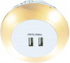 RNL 102 LED noční sv. 2xUSB WW Retlux