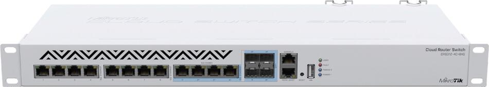 MIKROTIK CRS312-4C+8XG-RM Cloud Router Switch
