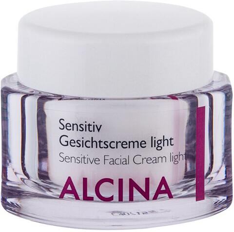 Denní pleťový krém ALCINA Sensitive Facial Cream Light, 50 ml