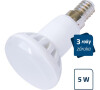 Žárovka LED E14 5W R50 bílá teplá GETI