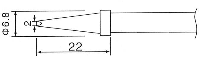 Hrot C1-4 (ZD-30C,ZD-99,ZD-8906,ZD-8906L,ZD-8988E-C) TIPA