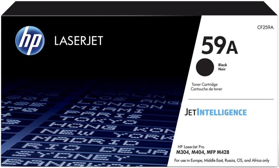 HP toner 59A (černý, 3 000str.) pro HP LaserJet Pro M404, HP LaserJet Pro MFP M428 (CF259A)