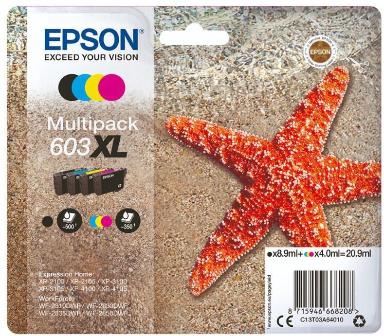 Epson multipack 4-colours 603XL (C13T03A64010)
