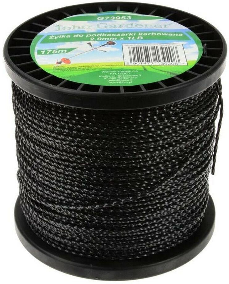 Struna do sekačky 2,0mm 175m karbon GEKO