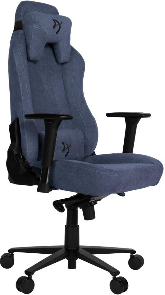 AROZZI herní židle VERNAZZA Soft Fabric Blue/ povrch Elastron/ modrá (VERNAZZA-SFB-BL)