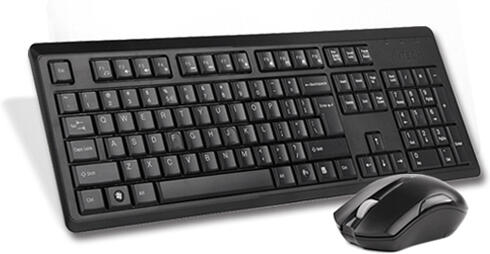 A4tech 4200N set bezdr. kláv. + bezdr. V-Track optická myš,CZ/US, USB