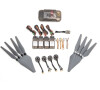 E310 pohonný systém - set 4x motor, regulátor, vrtule